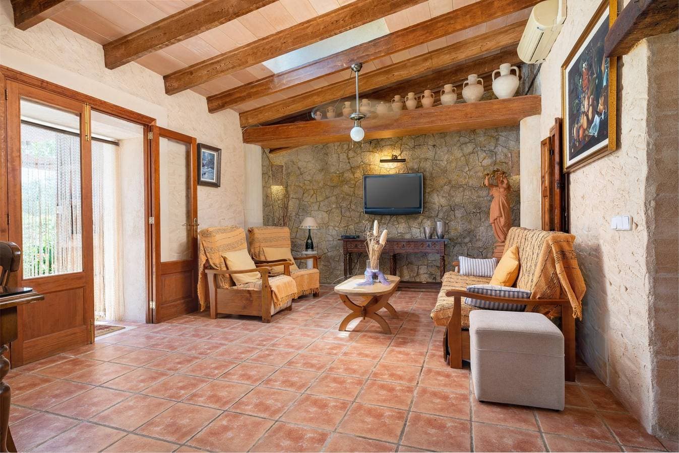 Foto 11 von 39: El Reboster (Carboneras) - Gemütliches Landhaus mit privatem Pool und schönem Garten. WiFi gratis