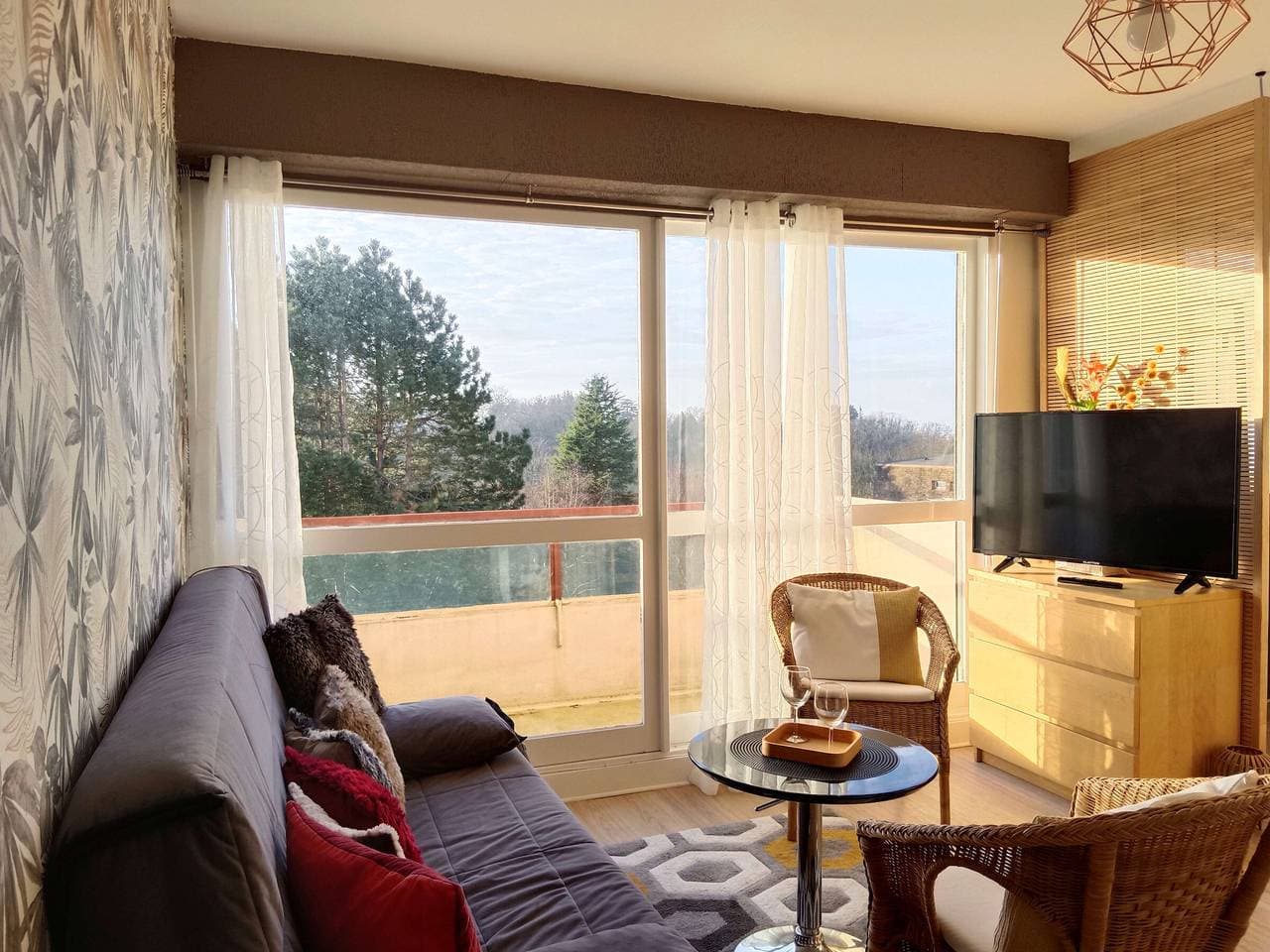 Foto 10 von 20: Ruhige Wohnung mit Balkon und WIFI in Villers-sur-Mer