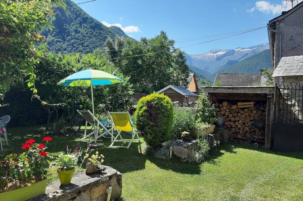 Gîte Pyrénées Ariège Ustou – Erholung im Naturpark, Blick auf die Berge, 4 Personen 1