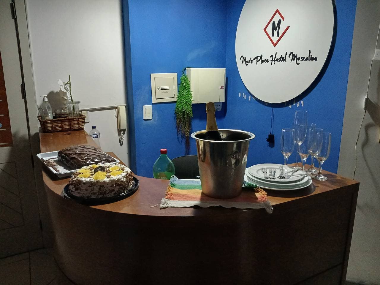 Foto 10 von 11: Gemütliches Porto Alegre B&B – Mehrbettzimmer im Stadtzentrum