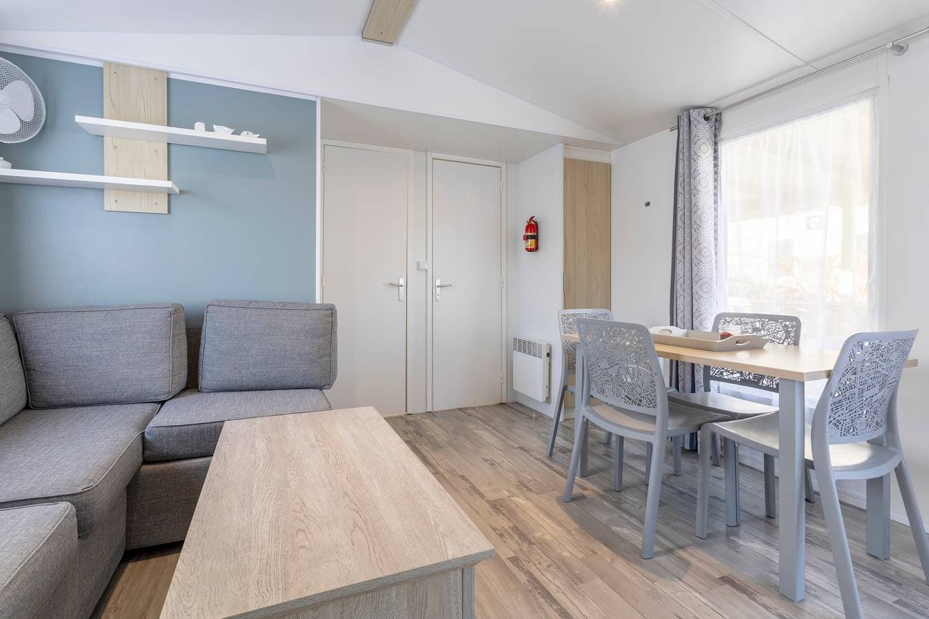 Foto 5 von 23: Mobilheim 'Sur Pont-Aven' mit privater Terrasse, Garten und WLAN