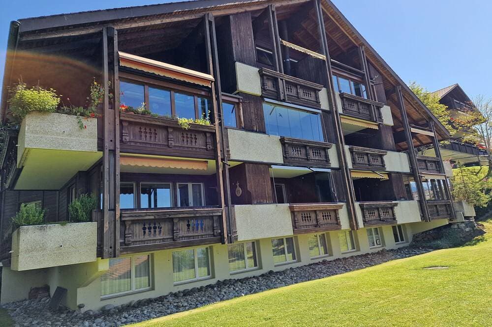 Foto 6 von 28: Beatenberg, grosse, ruhige 1 Zi-Wohnung  Wi-Fi/WLAN, Balkon, Aussicht