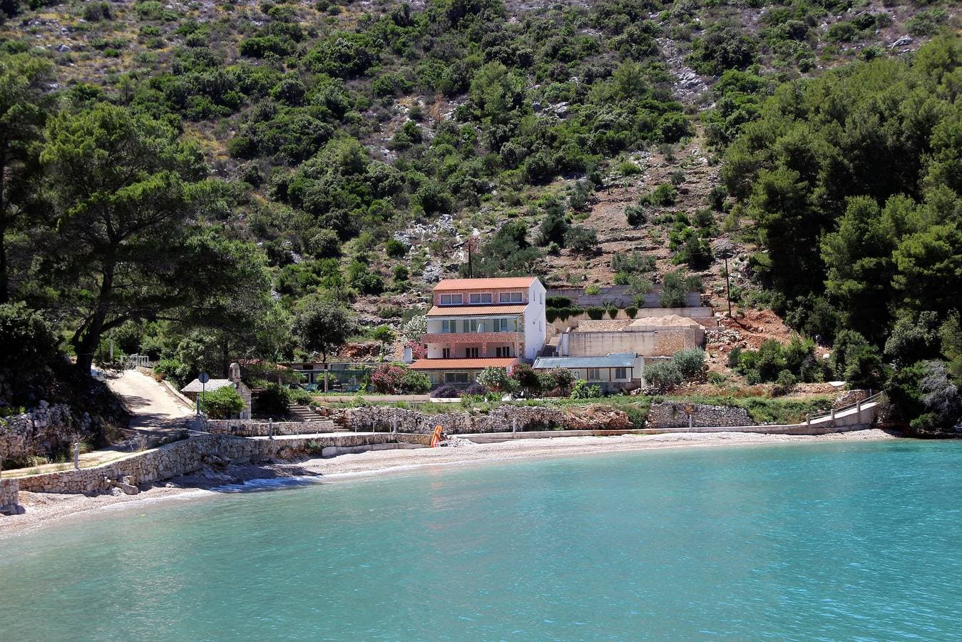 Foto 2 von 21: 1-Zimmer-Ferienwohnung am Strand Bucht Prapatna (Hvar) -d