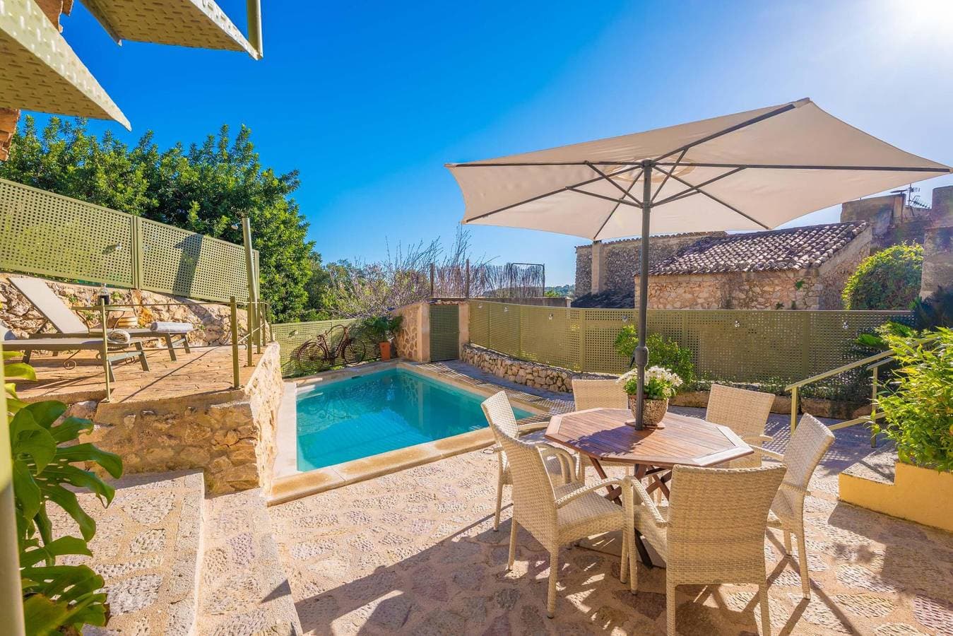 Foto 2 von 36: Es Raco - Ferienhaus mit privaten Pool in Caimari. WiFi gratis