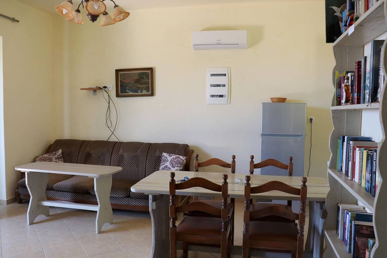 Foto 11 von 34: Panoramablick aufs Meer, fußläufig zum Strand, Wifi  - Ferienhaus Triopetra, Kreta