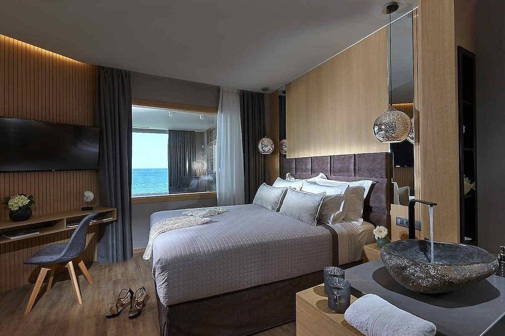 Foto 3 von 30: Neu Seafront Apartment, familienfreundlich, ruhig und zentral mit Infinity-Pool