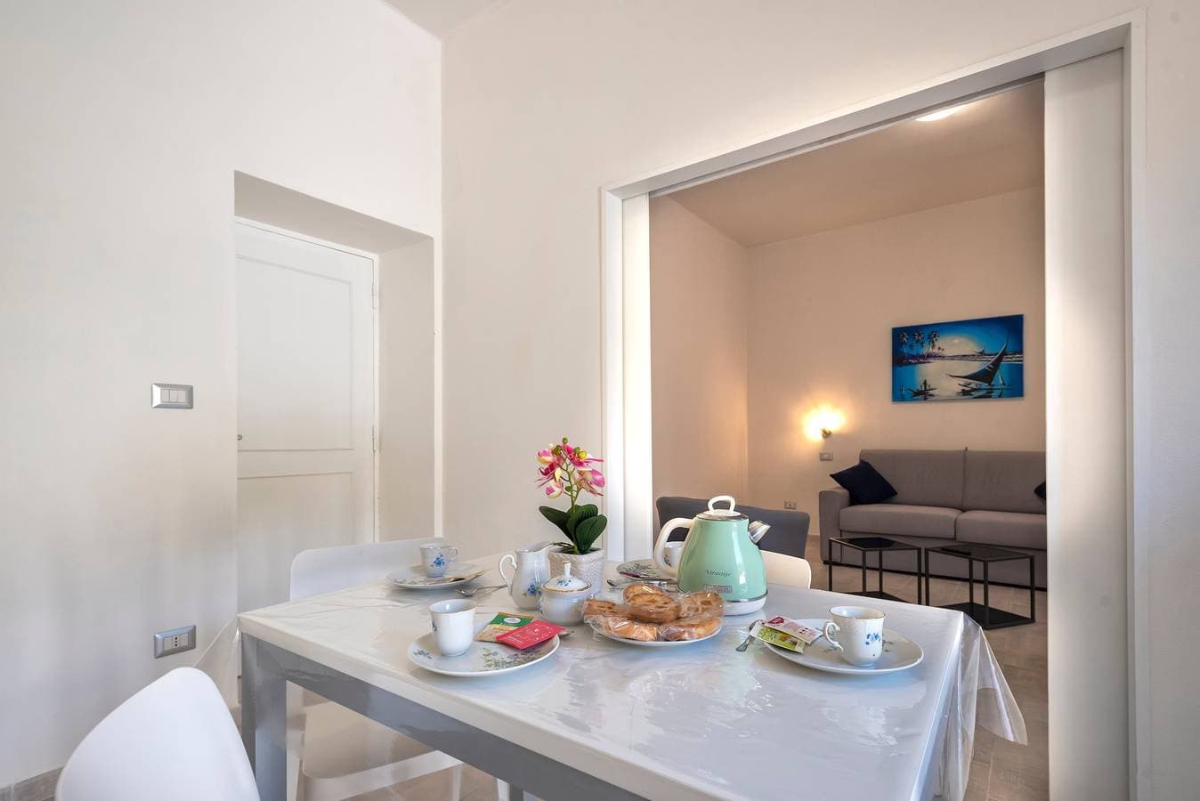 Foto 6 von 22: Ferienwohnung Casa Vacanza Soffio mit Terrasse, Klimaanlage und WLAN