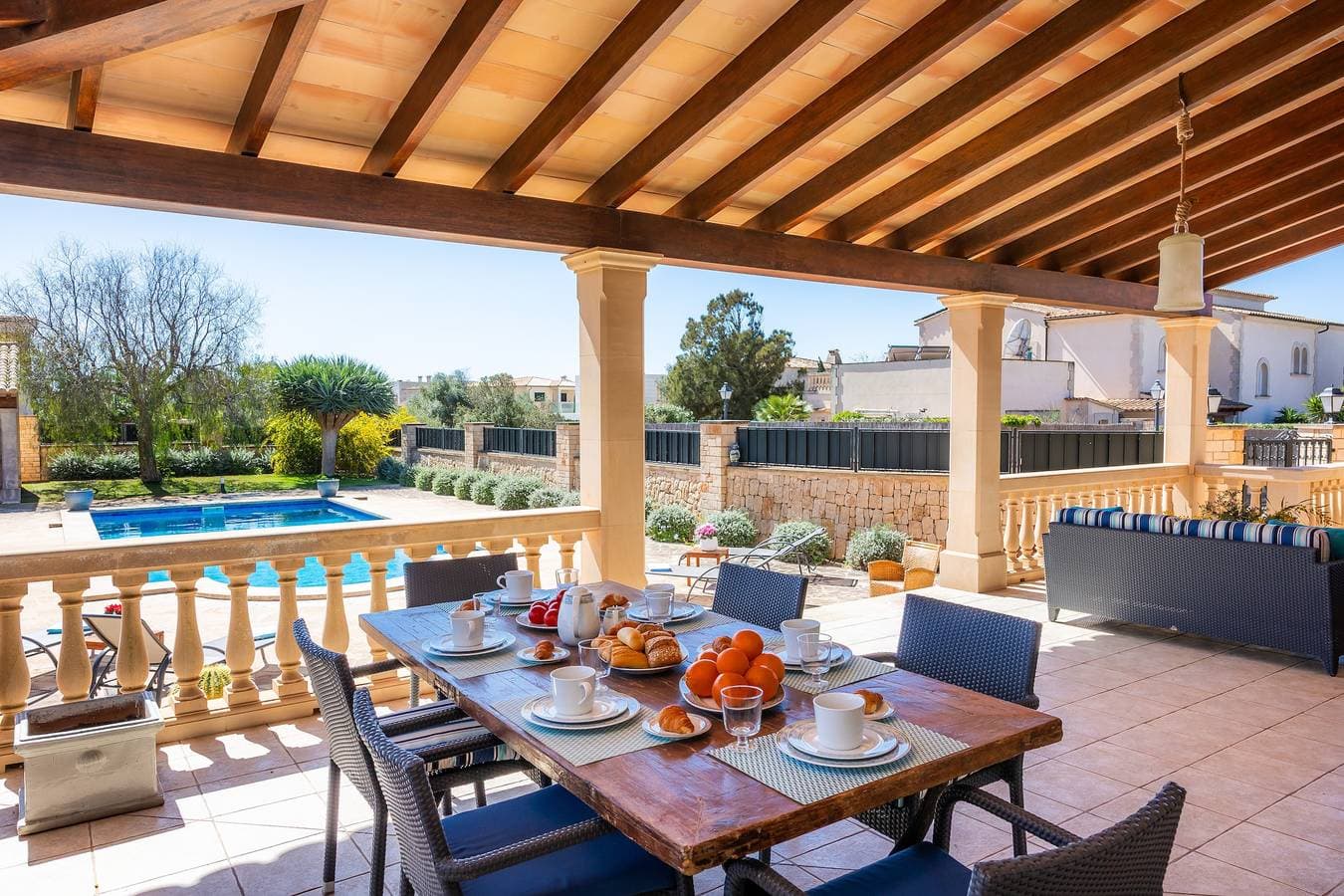 Foto 4 von 35: Villa Copinya Blanca in Santanyí mit Pool, Garten, WLAN – nur 5 Min. vom Strand entfernt