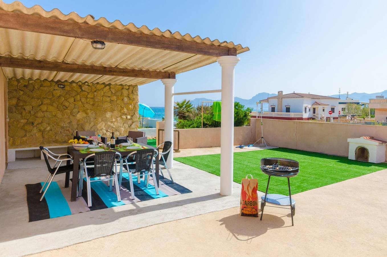 Foto 3 von 56: Porta De La Mar - Ferienhaus mit Meerblick in Son Serra de Marina. WiFi gratis
