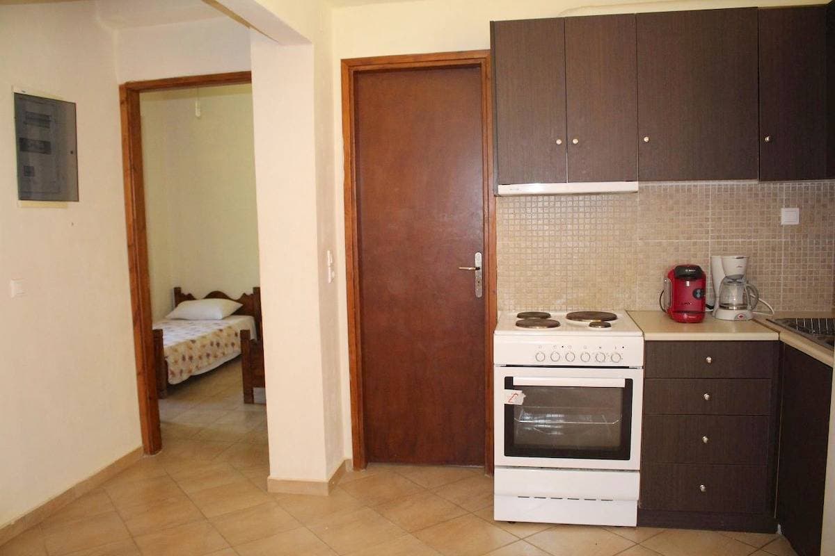 Foto 12 von 41: Panoramablick aufs Meer, fußläufig zum Strand, Wifi  - Ferienhaus Triopetra, Kreta