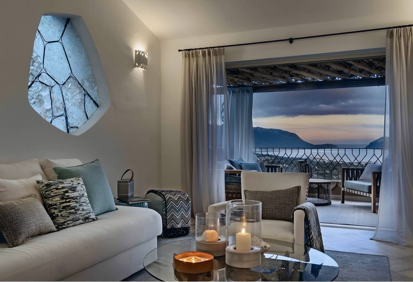 Foto 13 von 42: Apartment 'La Perla di Sherden' mit Meerblick, WLAN und Klimaanlage