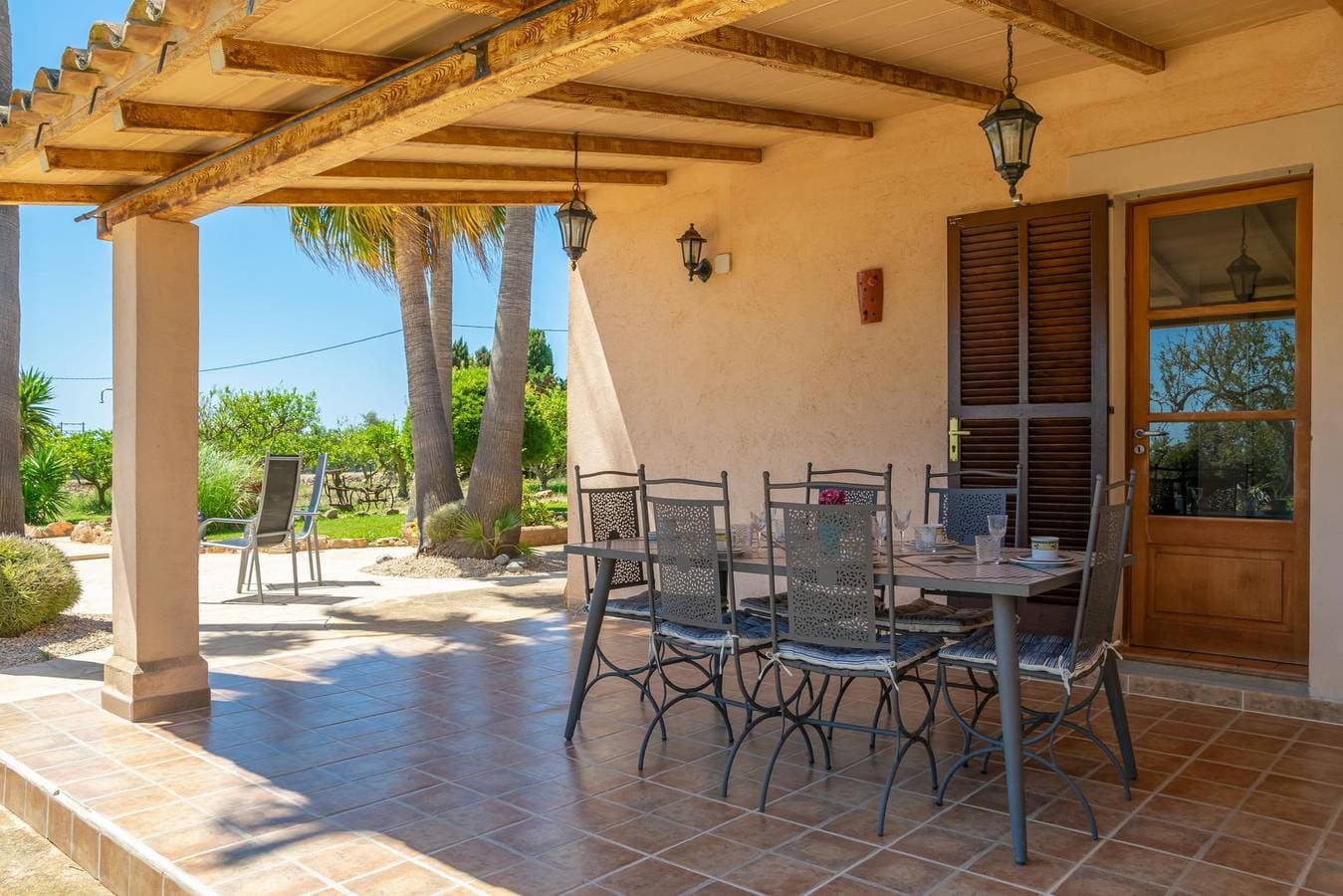 Foto 8 von 38: Es Coco De Sa Mola - Ferienhaus mit privaten Pool in S'Alqueria Blanca (Santanyí). WiFi gratis