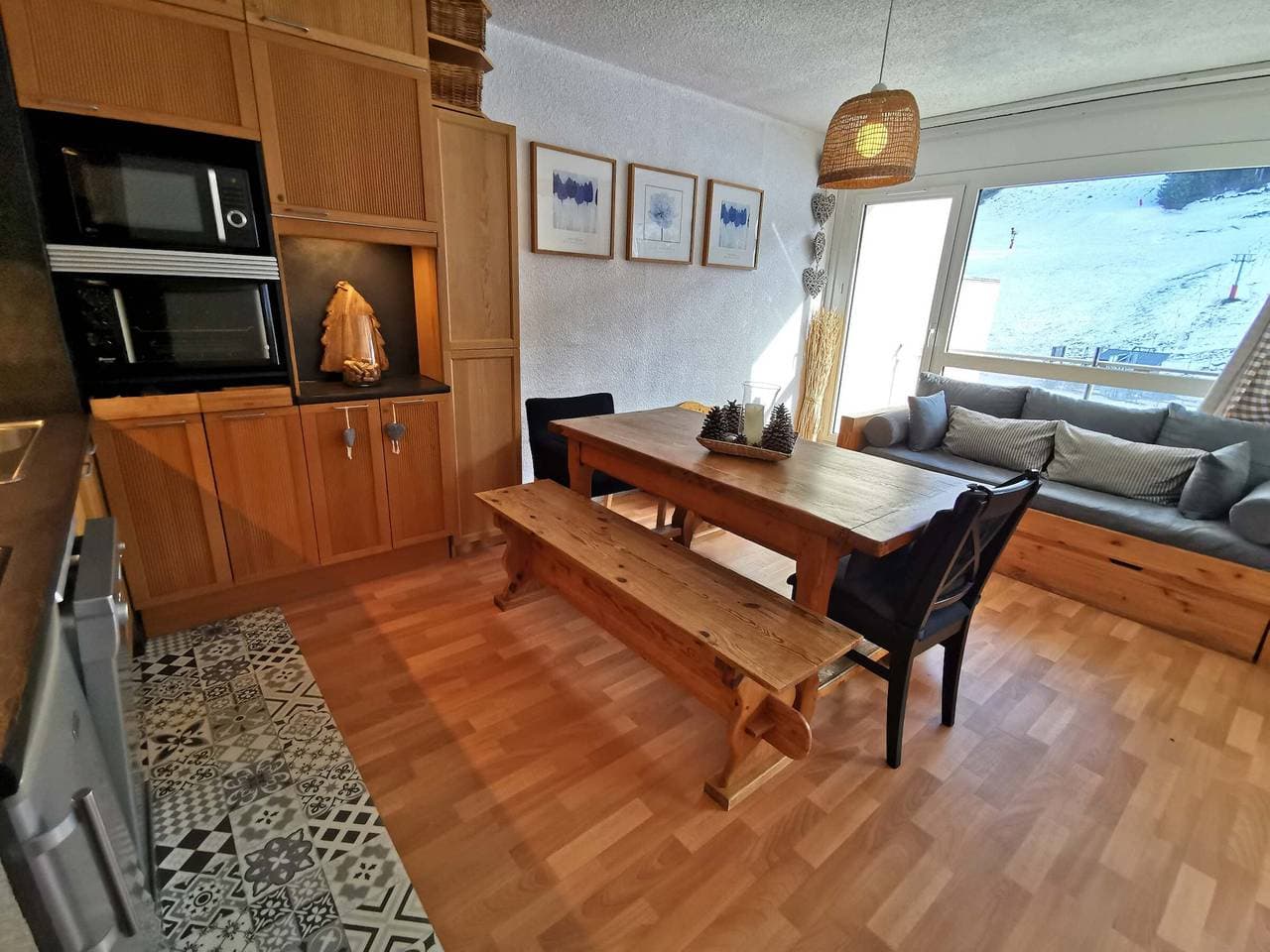 Foto 7 von 21: Gemütliche 7-Schlafplätze Wohnung an der Piste - Prapoutel Zentrum