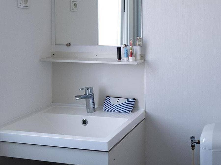 Foto 7 von 28: Camping Les Flots-Atlantique - Mobilheim 2 personen - Duo - 20m²