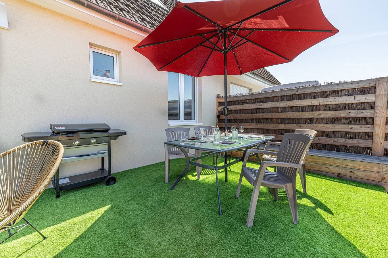 Foto 12 von 14: Ferienhaus für 6 Personen mit Garten