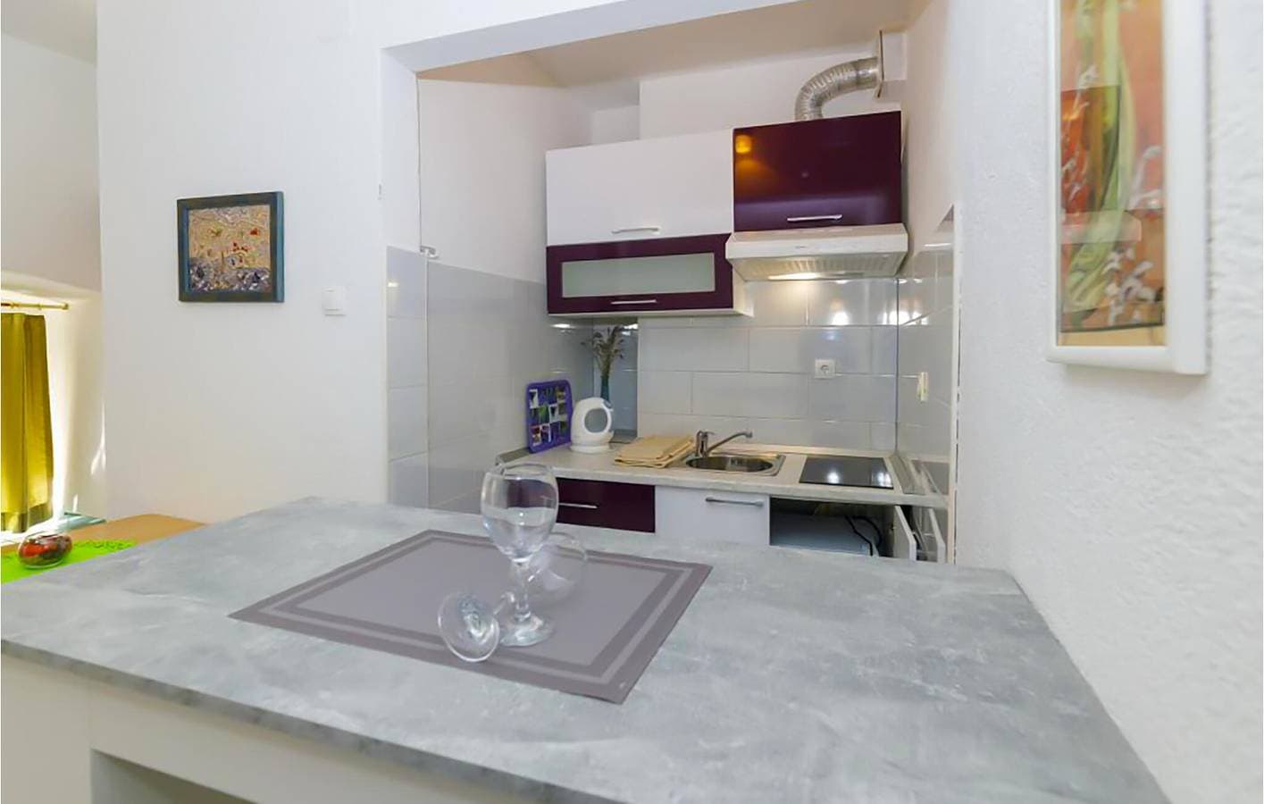 Foto 10 von 22: Apartment mit Meerblick, Wifi, AC, Parkplatz und Terrasse - 2km zum Strand