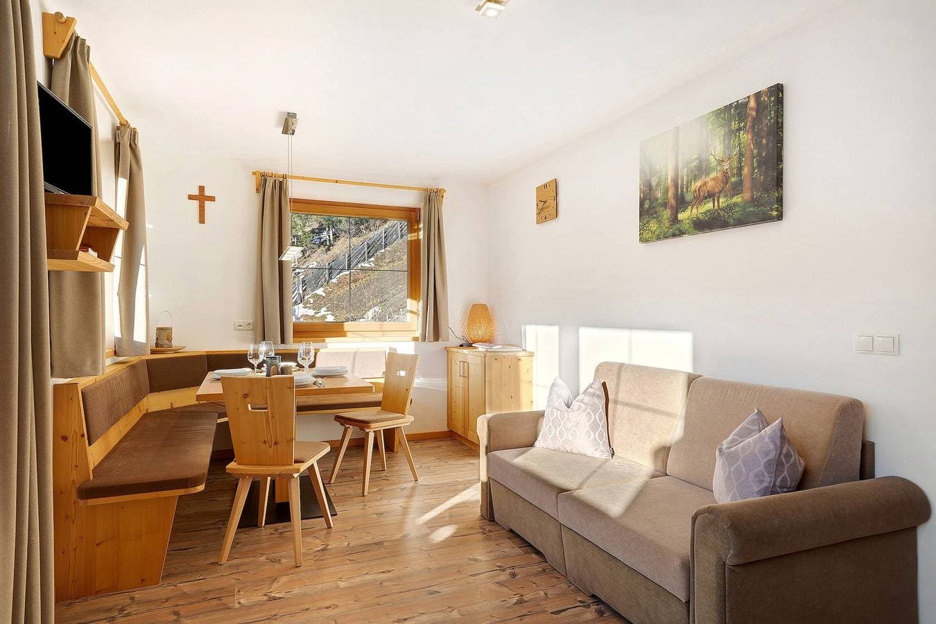 Foto 8 von 21: Ferienwohnung "Unterdurachhof Martin" mit Bergblick, Gemeinschaftsgarten und WLAN
