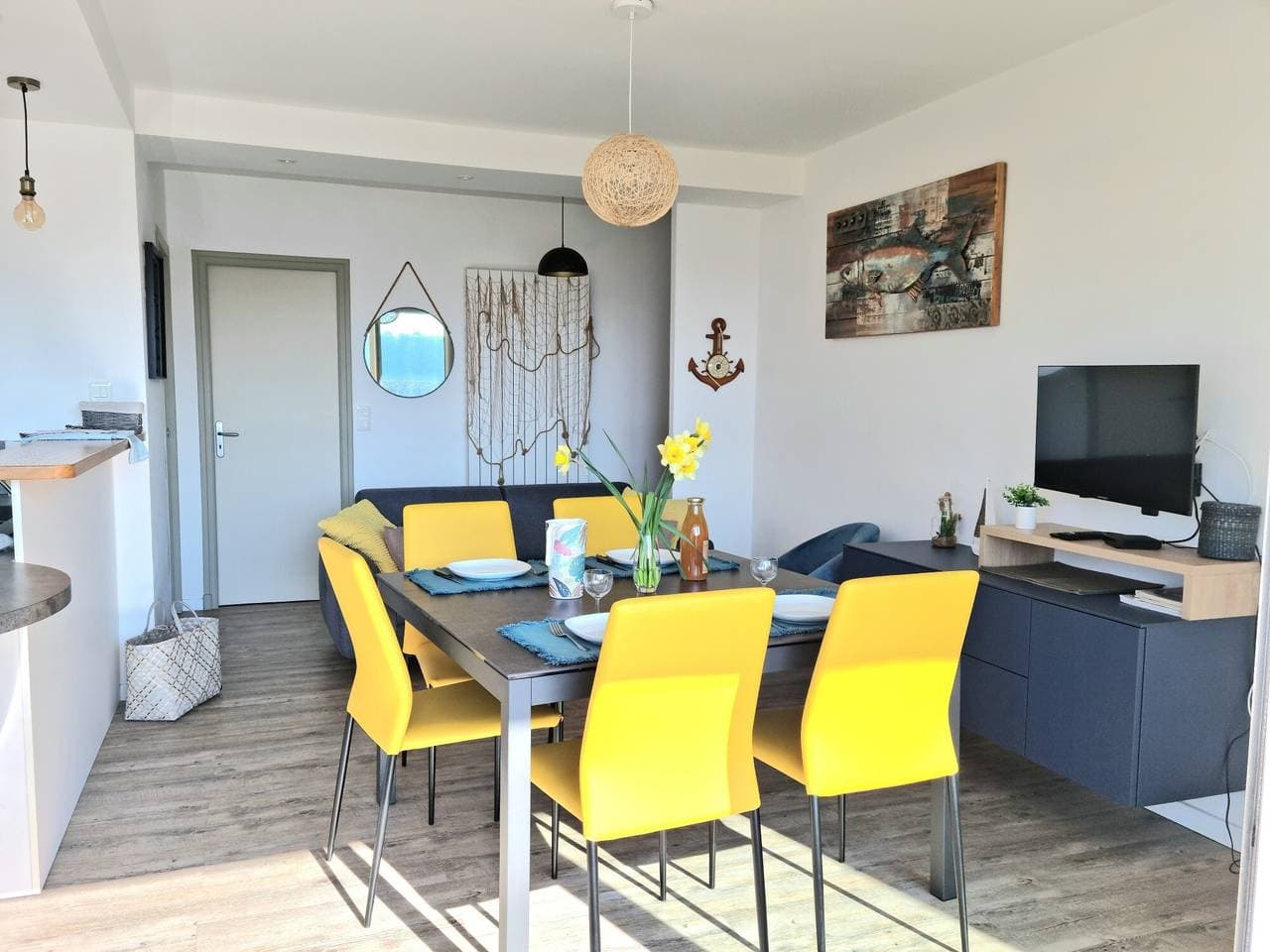 Foto 8 von 39: Ferienwohnung für 5 Personen mit Ausblick