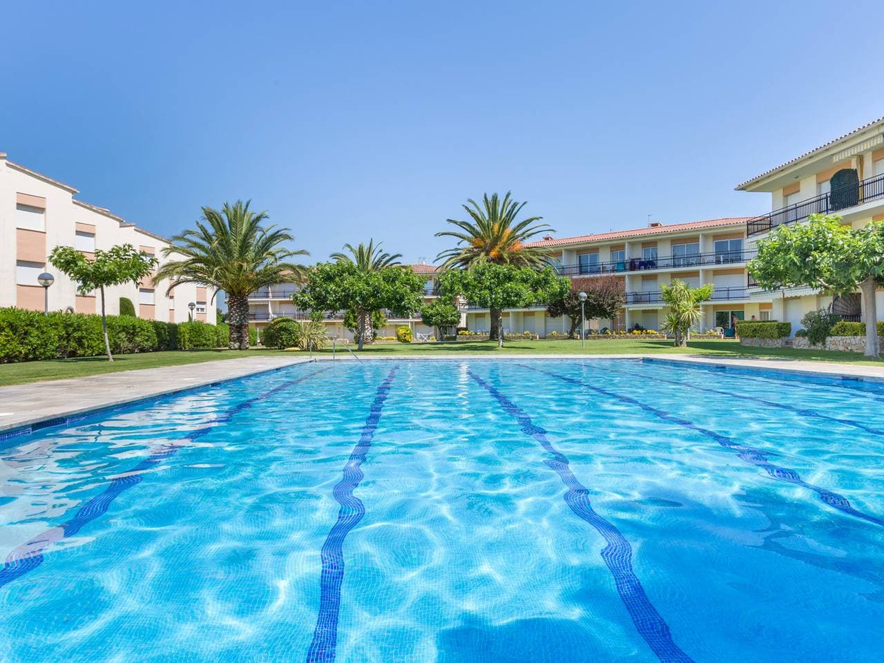 Foto 2 von 24: Appartement Calella de Palafrugell: 4 pers, piscine, parking, proche mer