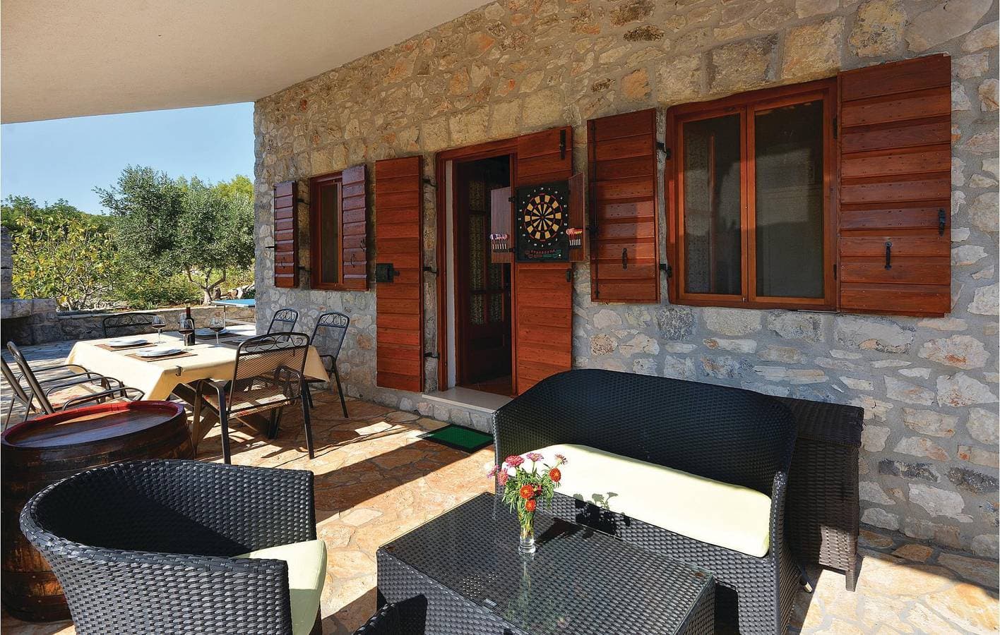 Foto 10 von 40: Modernes Apartment mit 2 Schlafzimmern, Pool, WLAN und 1,5 km Entfernung zum Strand