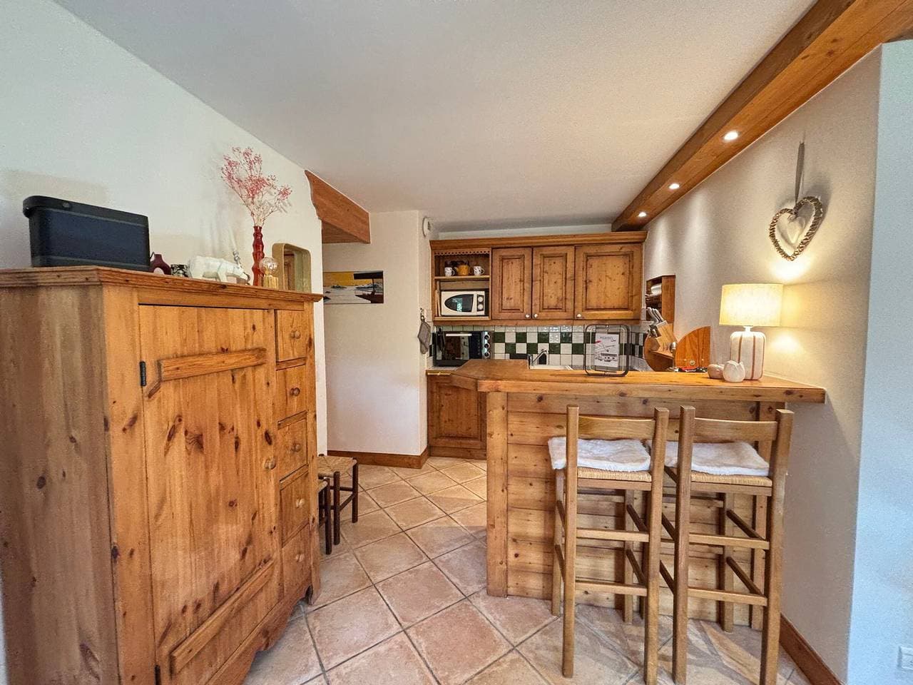 Foto 6 von 19: Charmante 3-Zimmer-Wohnung in Méribel Village mit Parkplatz und WIFI