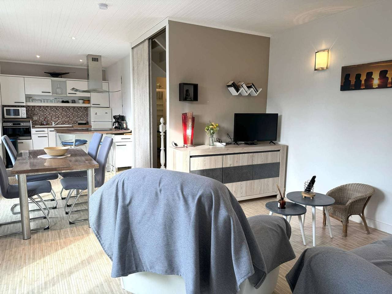 Foto 5 von 20: Maison avec WIFI, véranda et cour fermée à 500m de la plage à Trégastel