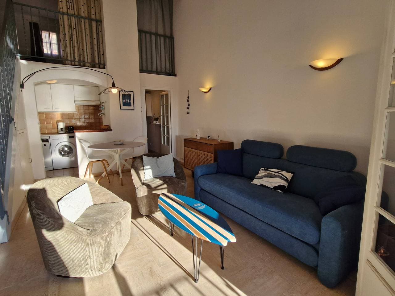 Foto 8 von 24: Apartment mit Mezzanine und Pool, Haustiere erlaubt, privater Parkplatz in Sainte-Maxime
