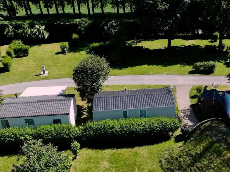 Foto 12 von 28: Flower Camping Le Rompval - Unterkunft 2 personen - Camp Etoile 4m² - speziell für Wanderer / Radfahrer