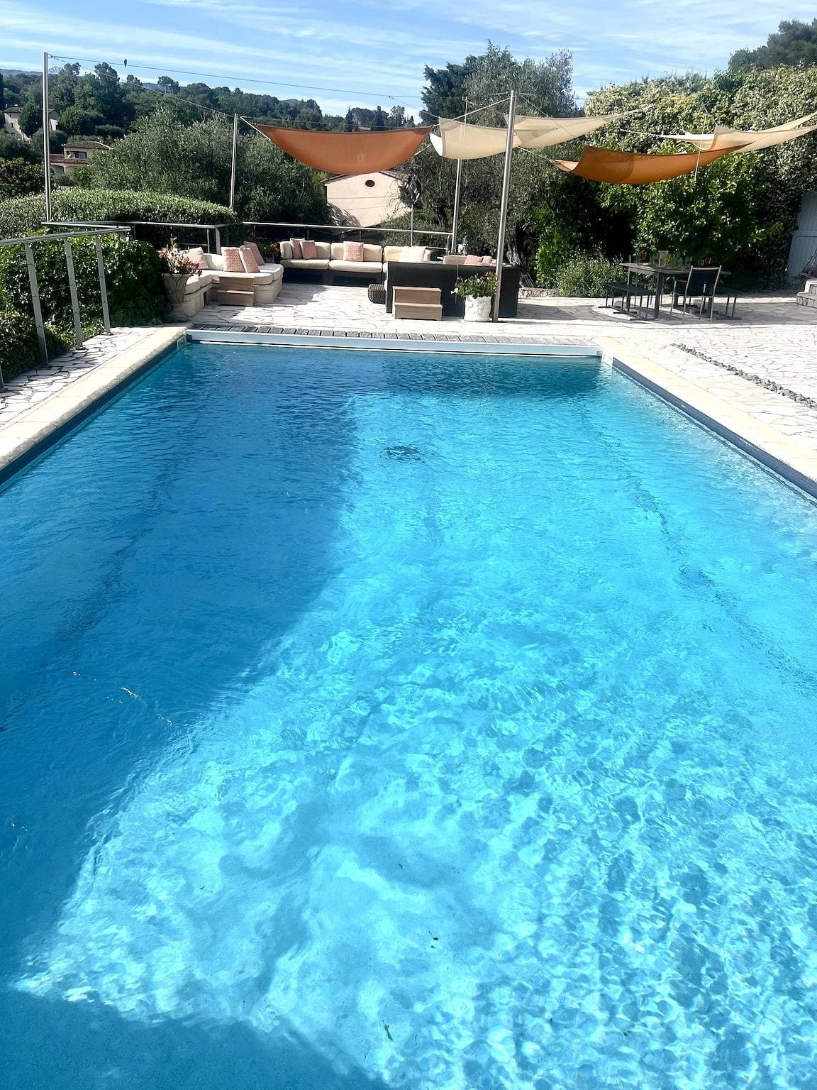 Foto 4 von 31: Atemberaubende Opio-Villa auf einem Hügel mit epischer Aussicht Voller Klimaanlage zu Fuß nach Valbonne zum Aufladen von Elektrofahrzeugen