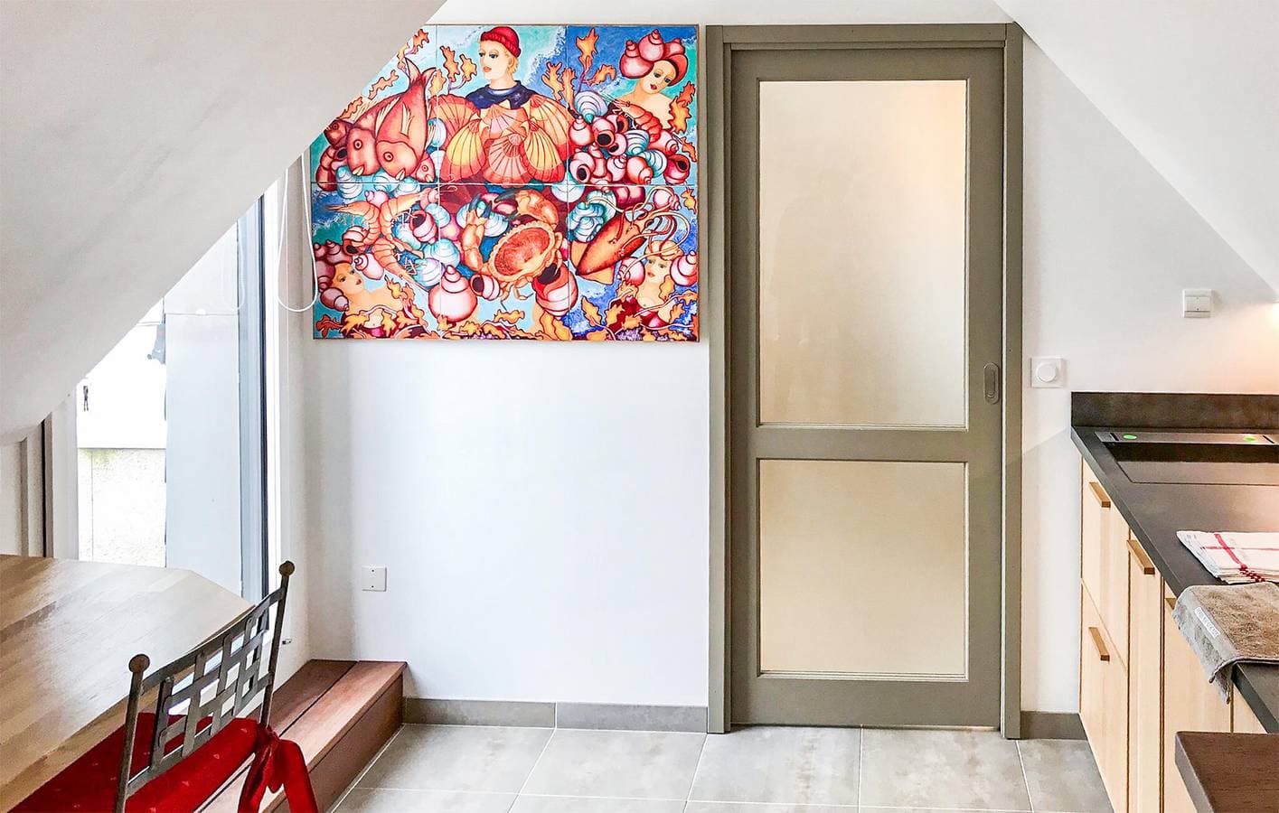 Foto 7 von 15: Gemütliche Ferienwohnung mit WLAN, Parkplatz, 1,5 km vom Strand „Plage de Primel“ entfernt