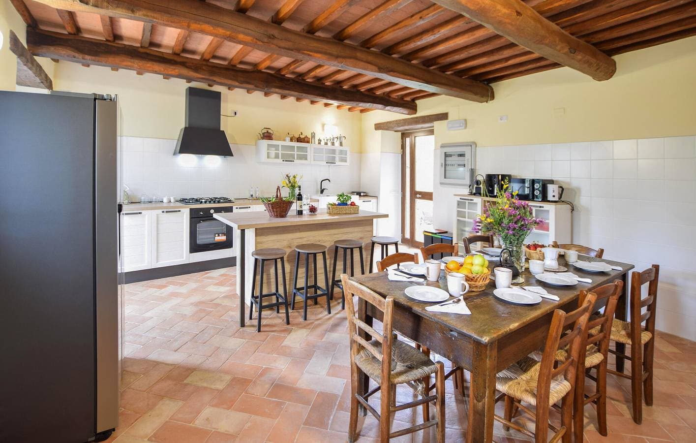 Foto 7 von 37: Gemütliche 315 m² große Wohnung mit Pool und Garten, 1 km vom Tiber entfernt
