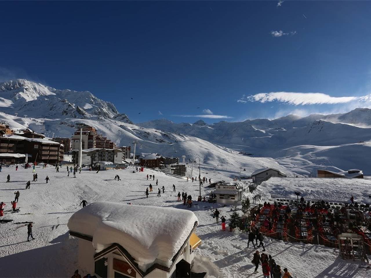 Foto 7 von 10: Val Thorens - Renovierte 2-Zimmer-Wohnung für 4 Pers. im Zentrum
