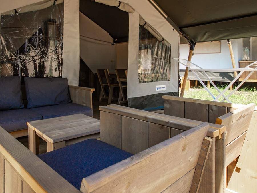 Foto 8 von 51: Camping Portosole - Safarizelt 5 personen - Safarizelt Comfort
