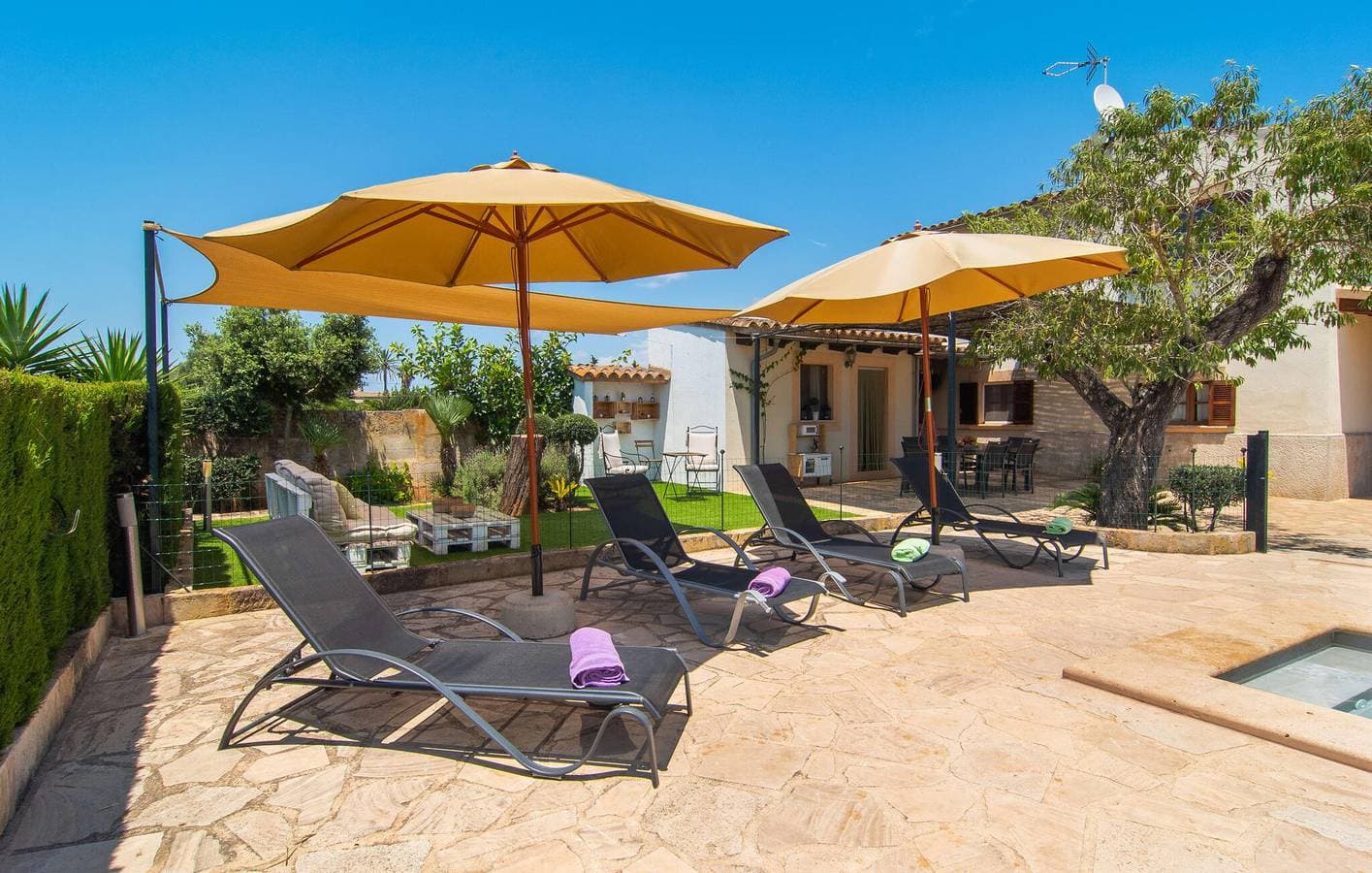 Foto 13 von 61: Gemütliche Wohnung mit Pool und Terrasse in Porreres