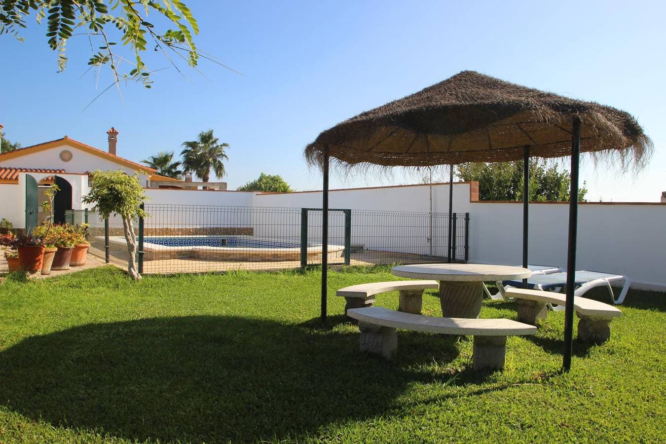 Foto 5 von 32: Privater pool, bei Fuente del Gallo, WiFi, Fernblick, mit schönem Garten - Casa Palillero-