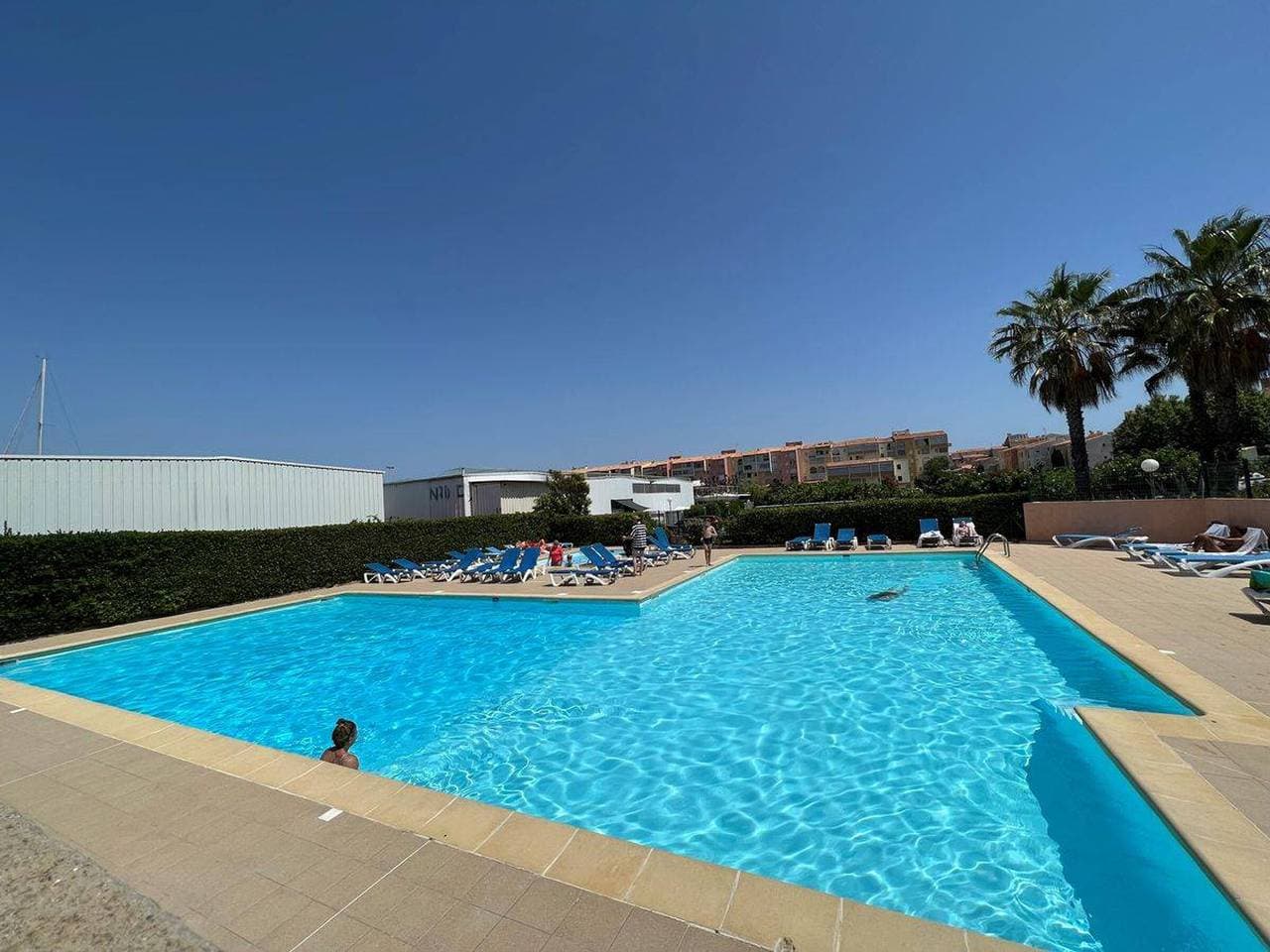 Foto 11 von 11: Studio-Kabine mit Pool, Parkplatz, Waschmaschine, ruhige Lage in Cap d'Agde