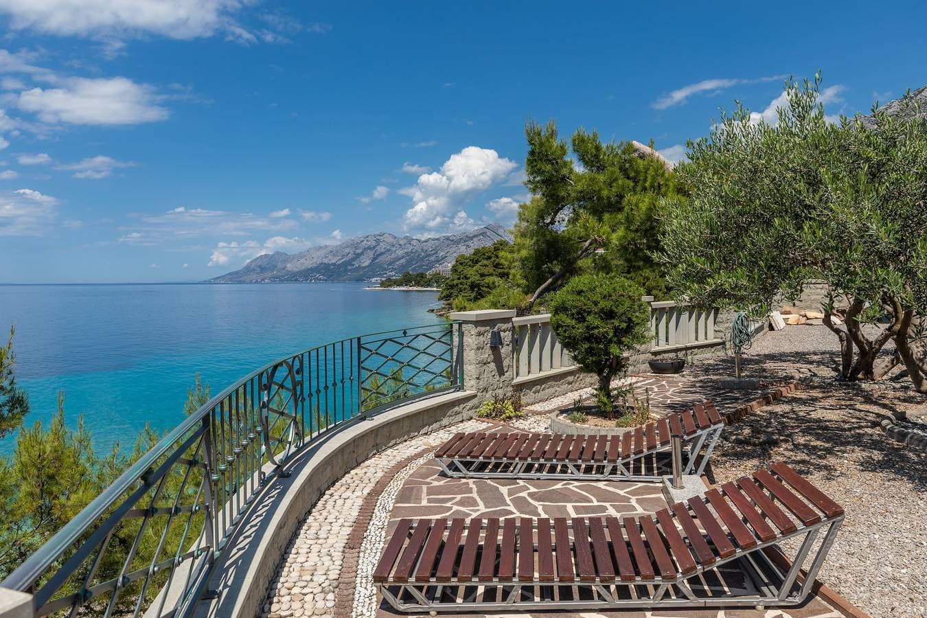 Foto 5 von 34: 2-Zimmer-Ferienwohnung mit Terrasse und Meerblick Brela, Makarska A-20708-c