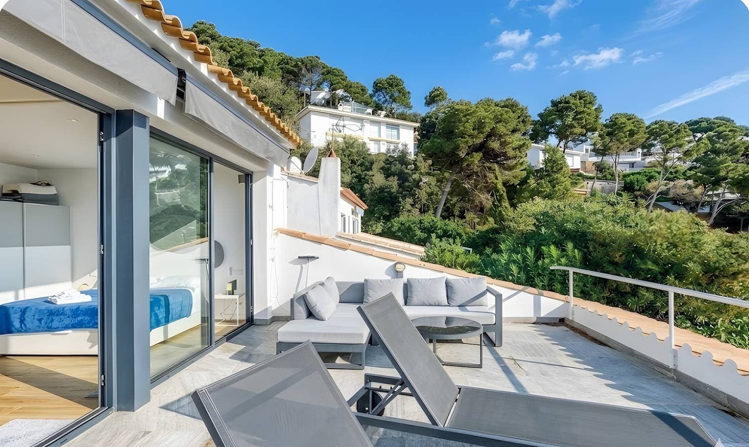 Foto 6 von 43: Apartment 'La Terrasse De La Mer 6' – Meerblick, WLAN, Klimaanlage