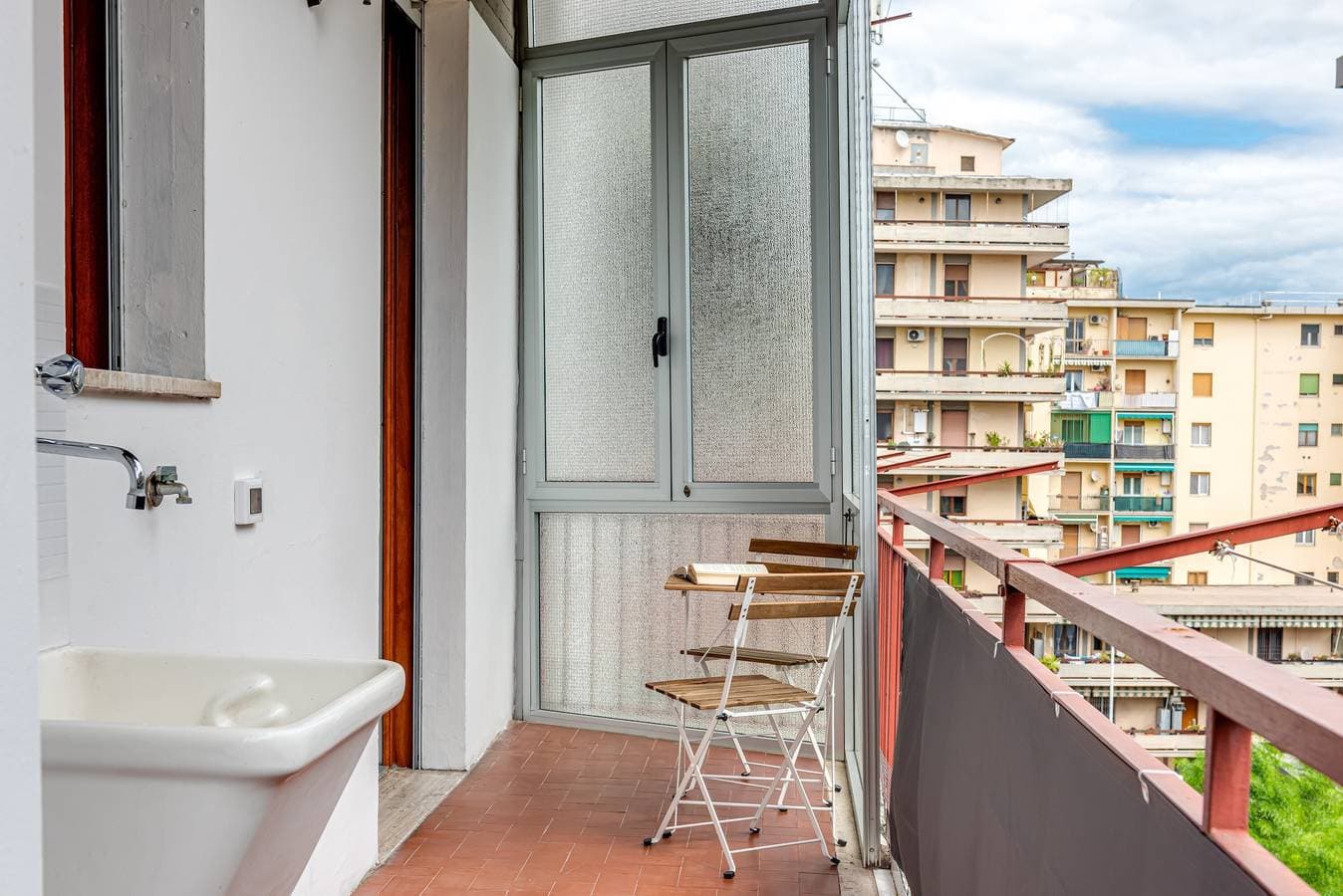 Foto 10 von 23: Appartement 'Josephine Firenze' mit Balkon, WLAN, Parkplatz & Klimaanlage