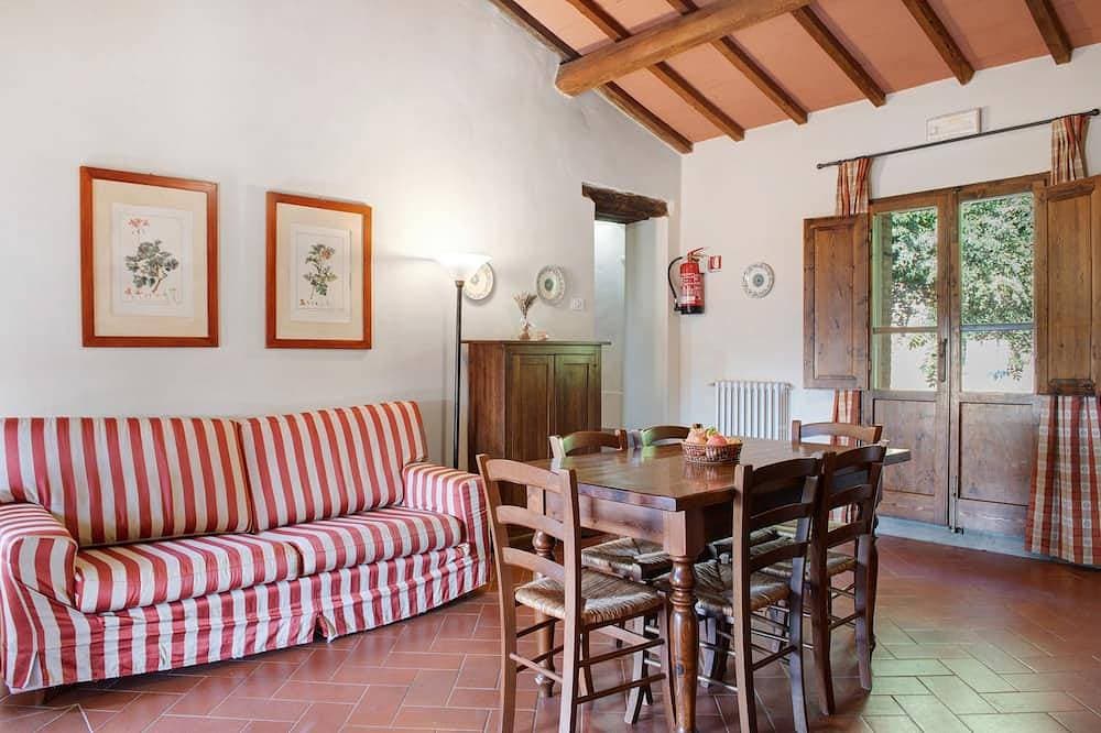 Foto 11 von 26: Valle – Panoramische Ferienwohnung mit Pool in den toskanischen Hügeln