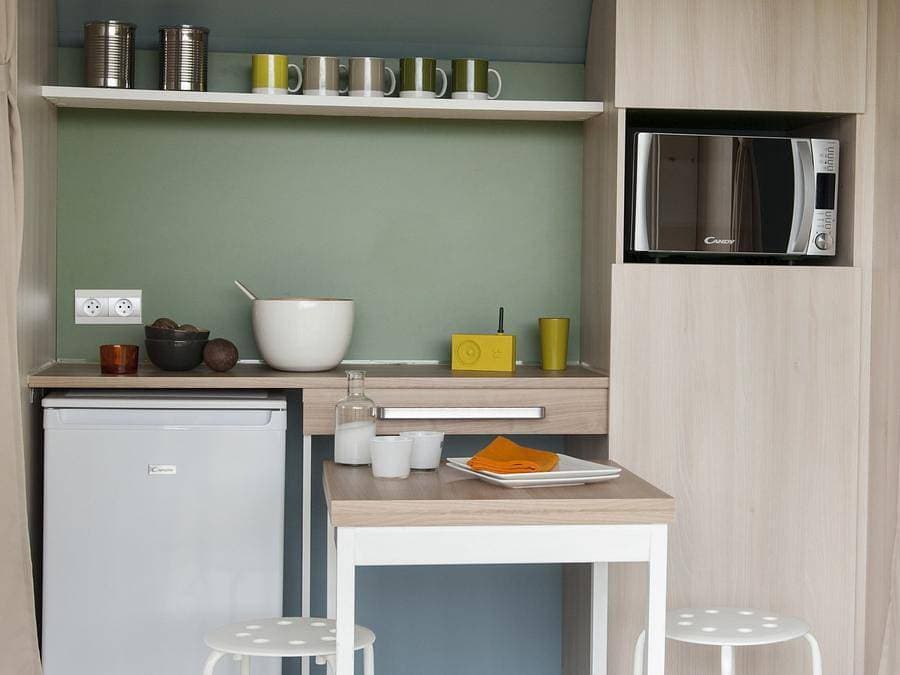 Foto 3 von 24: Camping Sélection Camping  - Bungalowzelt 4 personen - Coco Sweet (ohne Wasser, ohne sanitäre Einrichtungen)