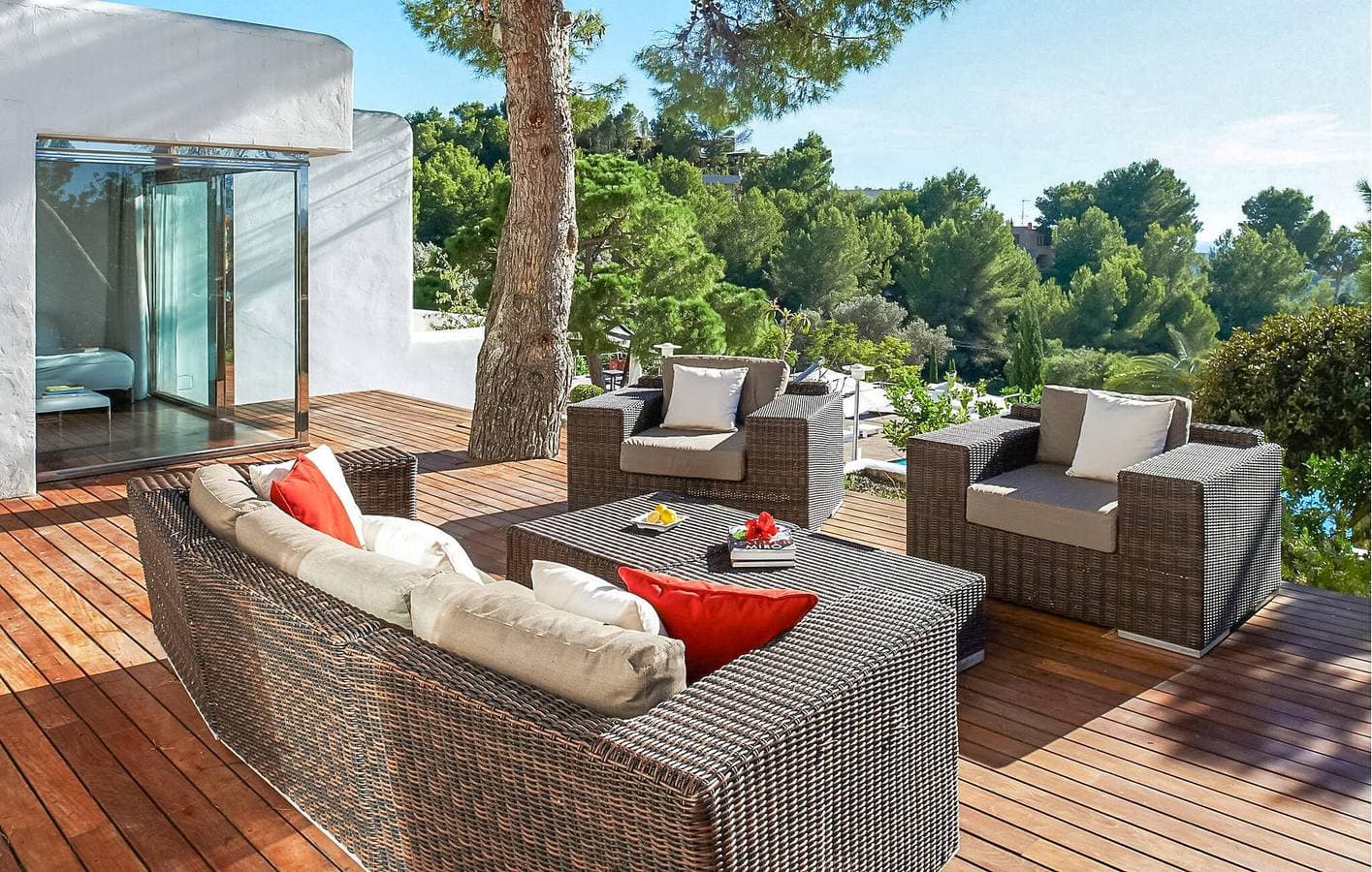 Foto 7 von 27: Apartment mit Meerblick, Pool, AC und Parkplatz