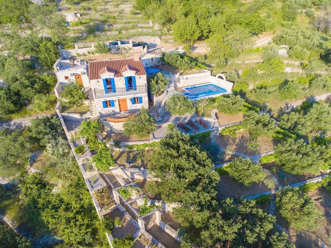 Foto 2 von 57: Villa Pina in Makarska, private pool