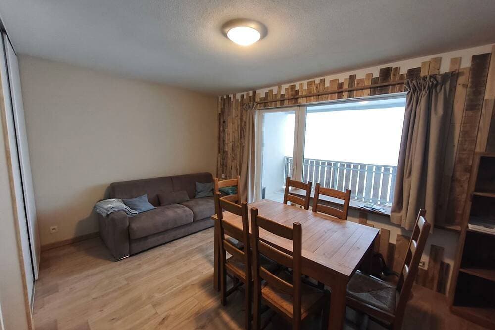 Foto 8 von 19: La Foux, T3 for 6 people, south-facing, terrace at the foot of the slopes