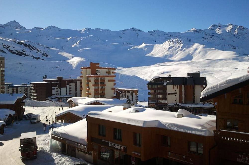Foto 6 von 23: Charmante Ferienwohnung in Valthorens für 4 Personen, herrlicher Blick auf den Südbalkon