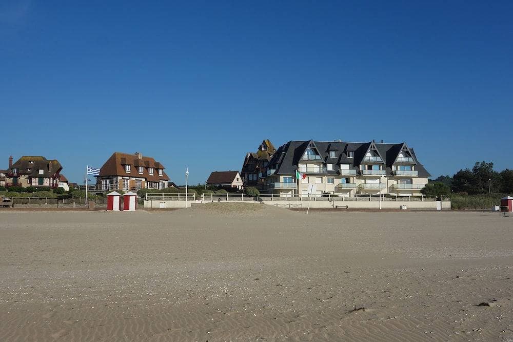 Foto 13 von 22: Typisch normannisches Haus mit Blick auf den Strand - Meerblick - großer Garten - in der Nähe von Geschäften