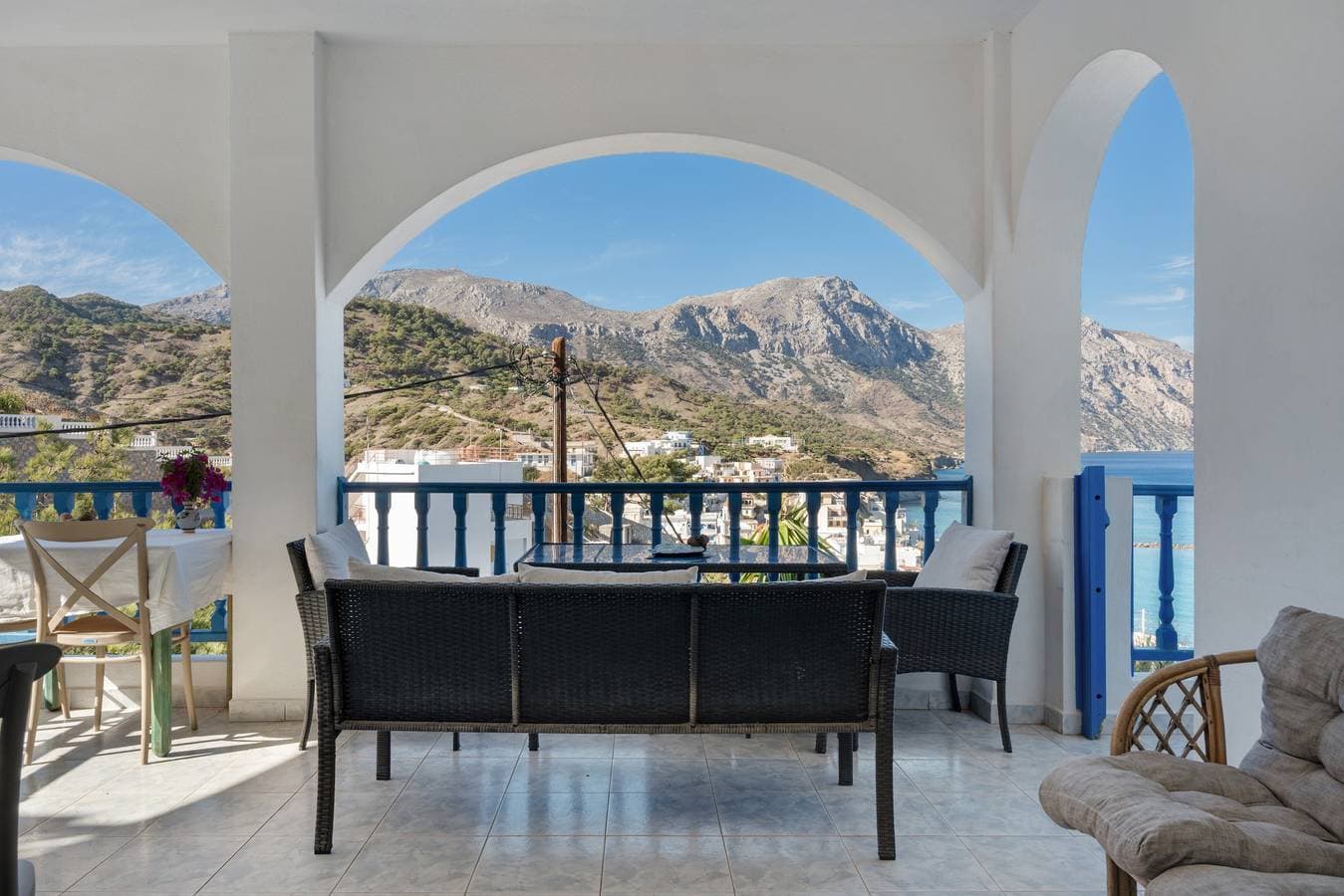 Foto 4 von 34: Studio-Apartment 'Double No 1' mit Meerblick, WLAN und Klimaanlage