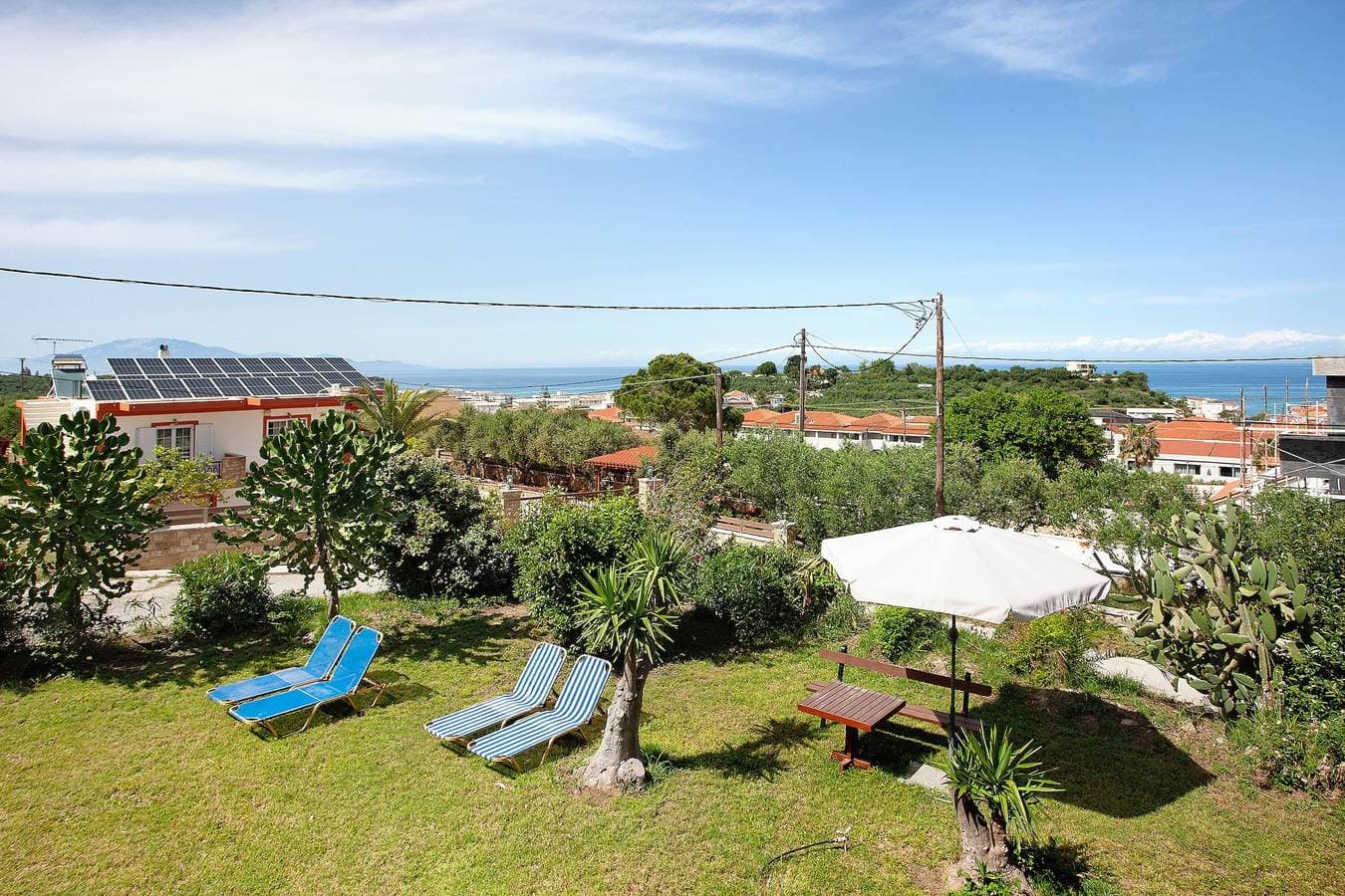 Foto 5 von 26: Ferienwohnung "Yiannis 5 Adults" mit Meerblick, Gemeinschaftsgarten und WLAN