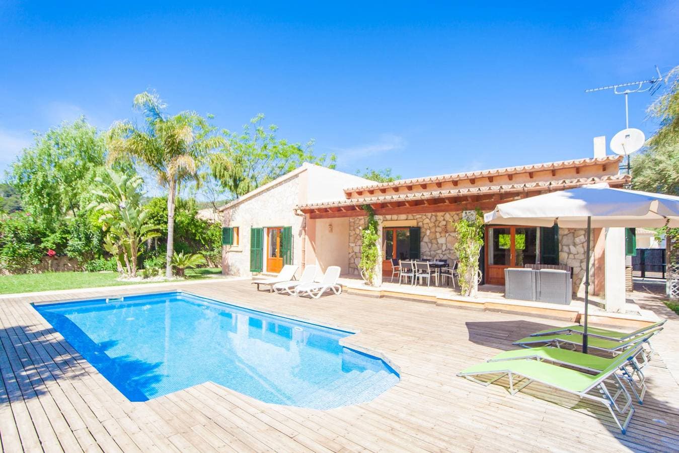 Foto 2 von 32: Correfoc - Ferienhaus mit privaten Pool in Crestatx (Sa Pobla). WiFi gratis