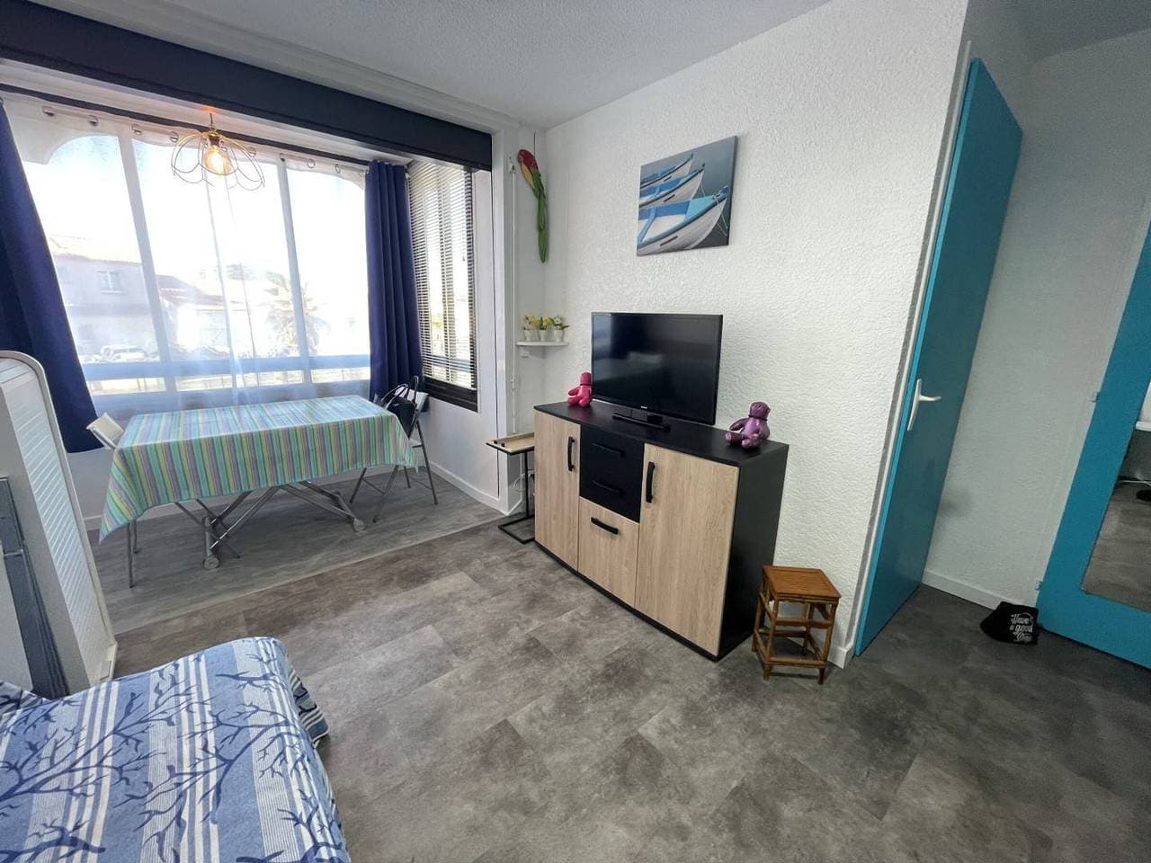 Foto 2 von 15: Gemütliche 2-Zimmer-Wohnung am Strand von Saint-Cyprien mit Loggia und Parkplatz